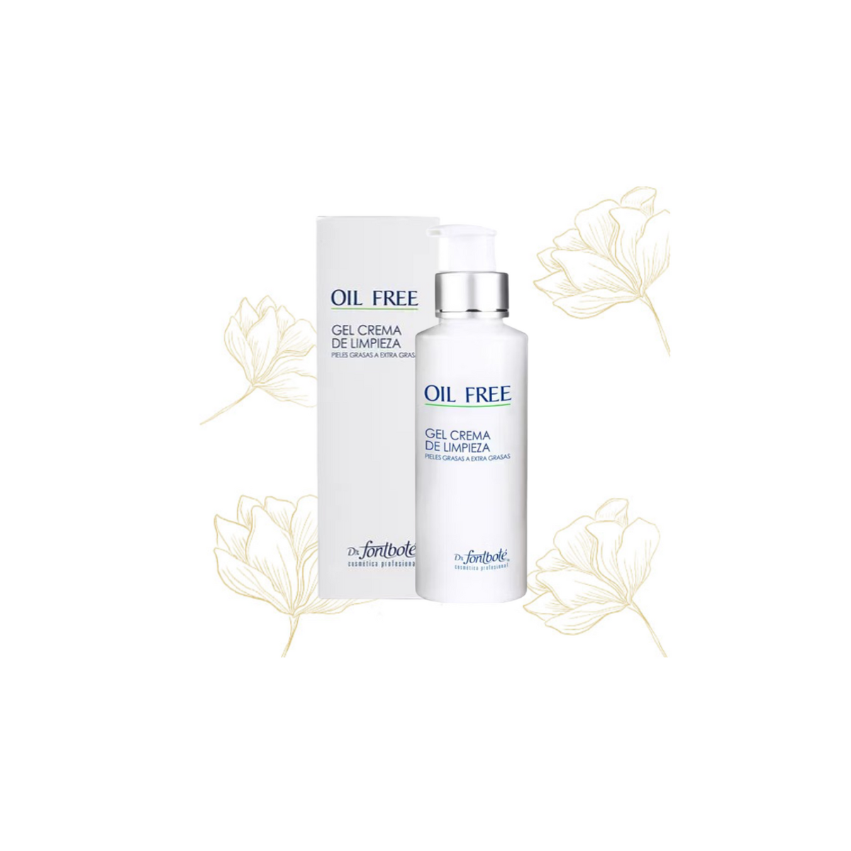 Gel Crema Limpieza Oil free Piel Grasa Y Acneica Dr Fontbote