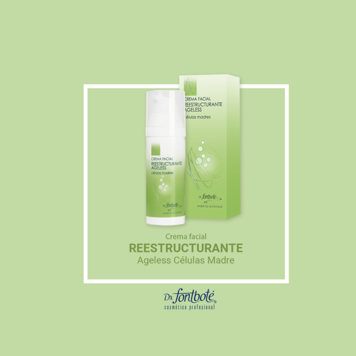 Crema Facial Restructurante Celulas Madres Dr Fontbote