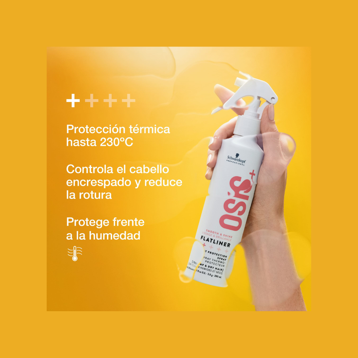 Osis mas Flatliner Protector Calor 200 ml