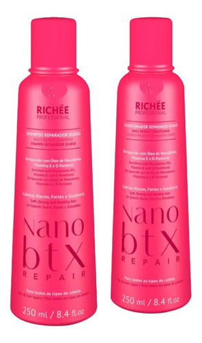 Nano Botox Shampoo y Acondicionador 250 Ml