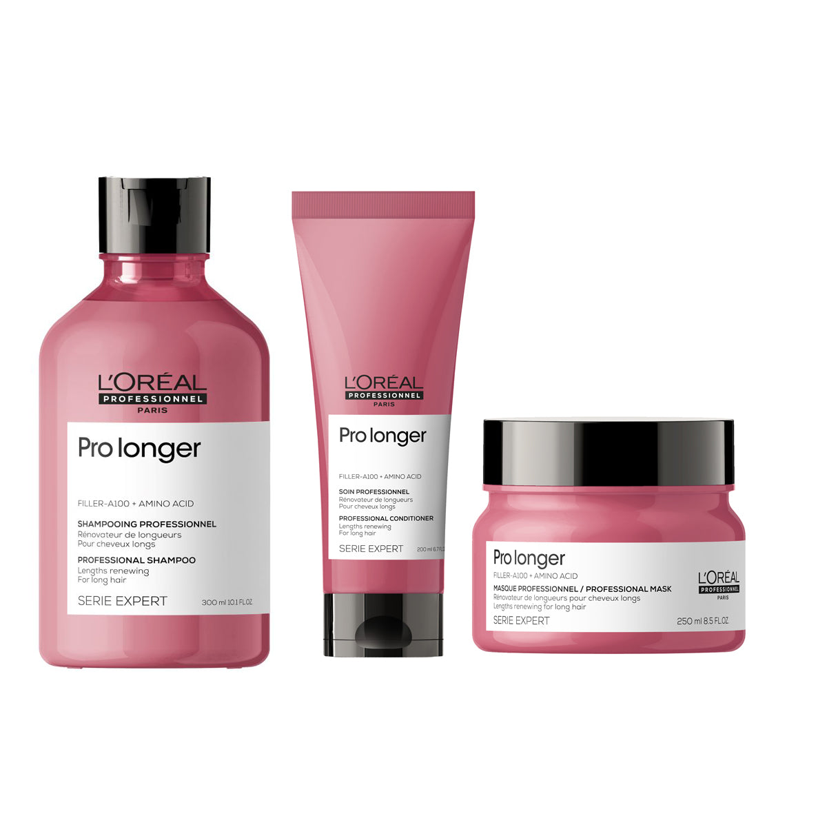 pro longer Shampoo Acondicionador y Mascara