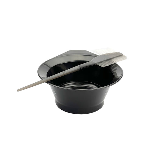 Pocillo Mezclador Y Pincel Para Tintura