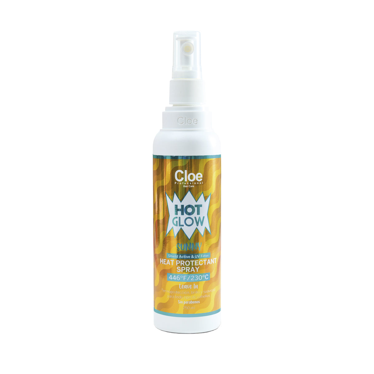 Spray Cloe Professional Hot Glow Sunny termo protección de 250mL