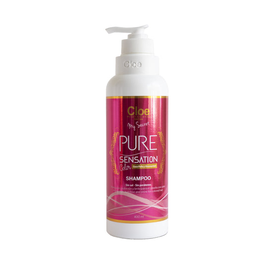 Shampoo Pure Sensation Cloe Color Cabello Tinturado 400ml