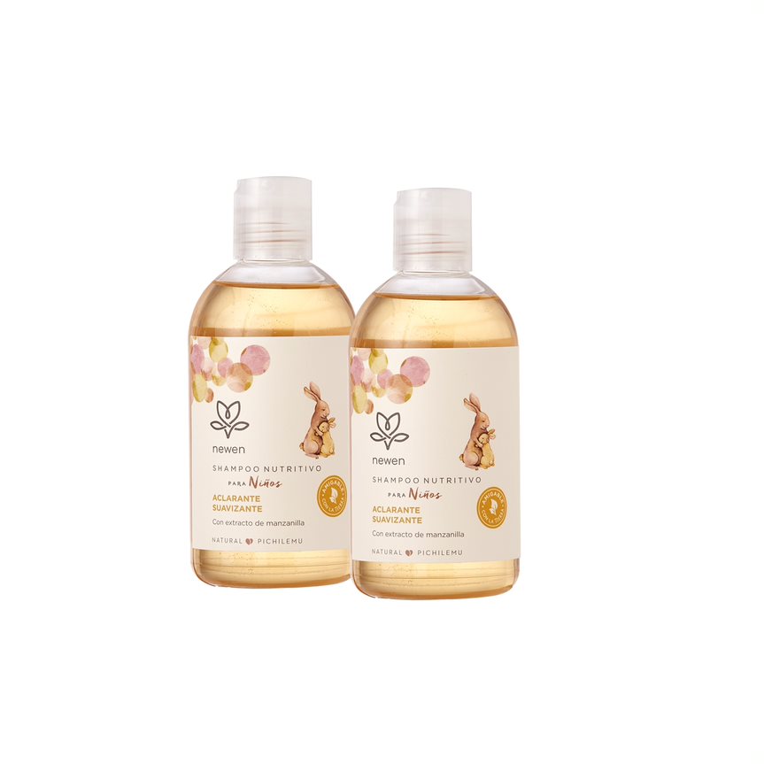 Shampoo Niño (a) Nutritivo Con Manzanilla Pack (2) Newen