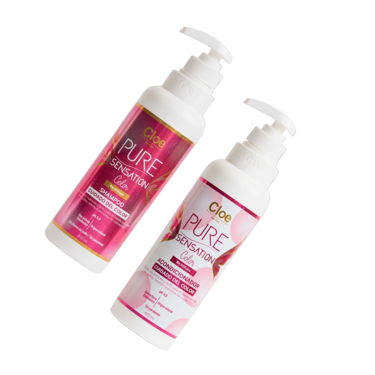 Shampoo y Acondicionador Pure Sensation Color Cloe