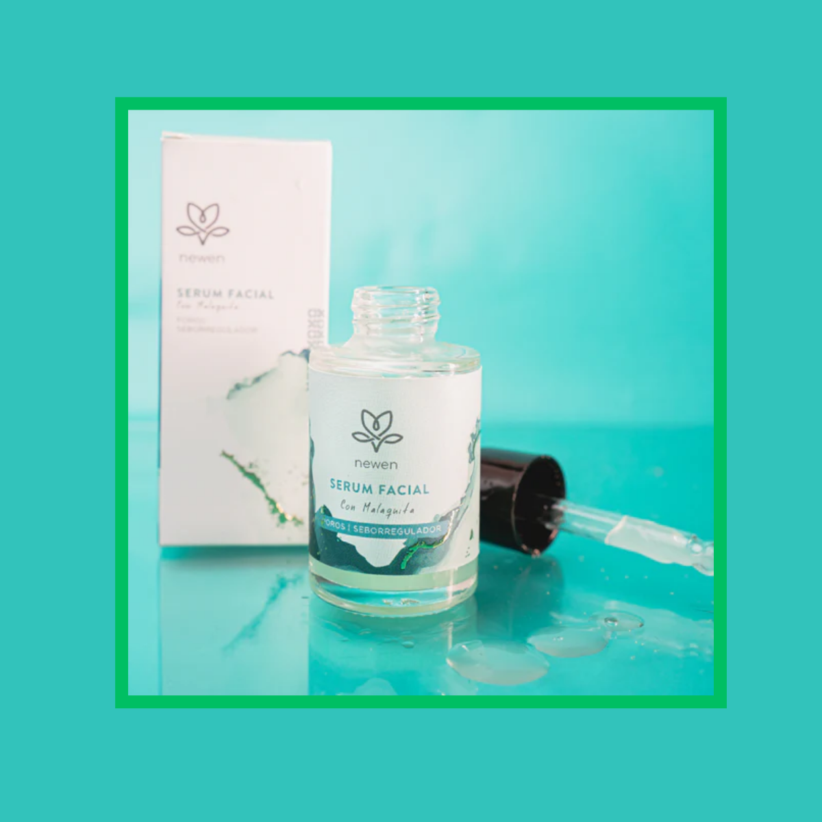 Serum Facial con Malaquita Newen