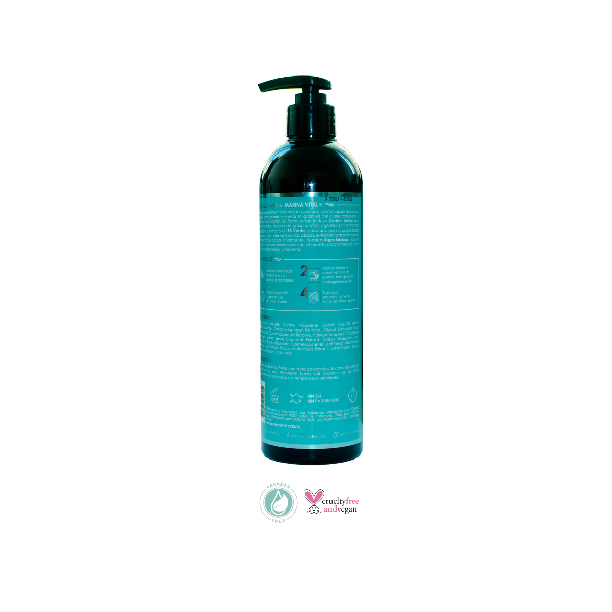 Shampoo Control Graso Marina Vital 500 Ml