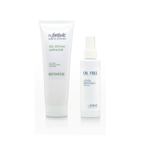 Loción Sebotonica y Gel Espuma Aha Dr Fontbote 185 Ml