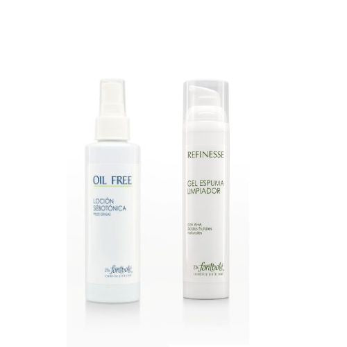 Loción Sebotonica y Gel Espuma Aha Dr Fontbote kit