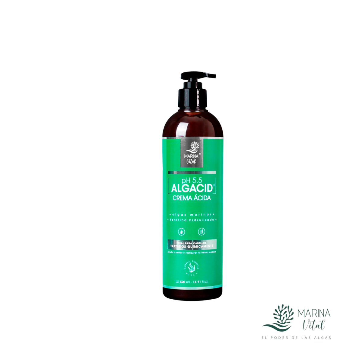 Locion Multiproposito y Serum 50 Ml + Máscara Algacid Marina Vital