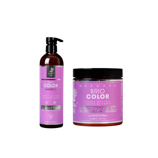 Shampoo y Máscara Briocolor Marina Vital