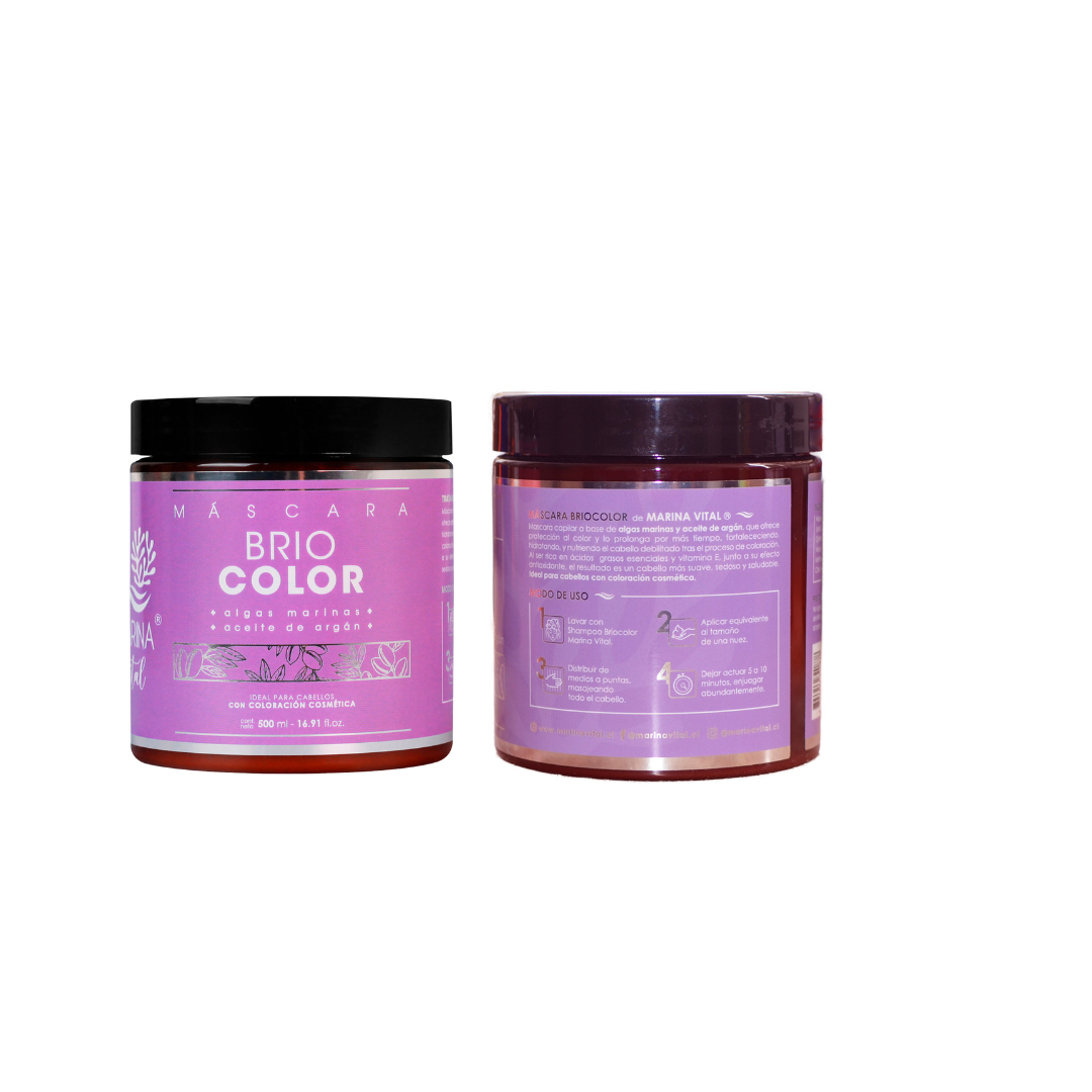 Shampoo y Máscara Briocolor Marina Vital