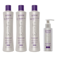 PACK Shampoo + Acondicionoador + Mascara + Leave-In Divine Professional