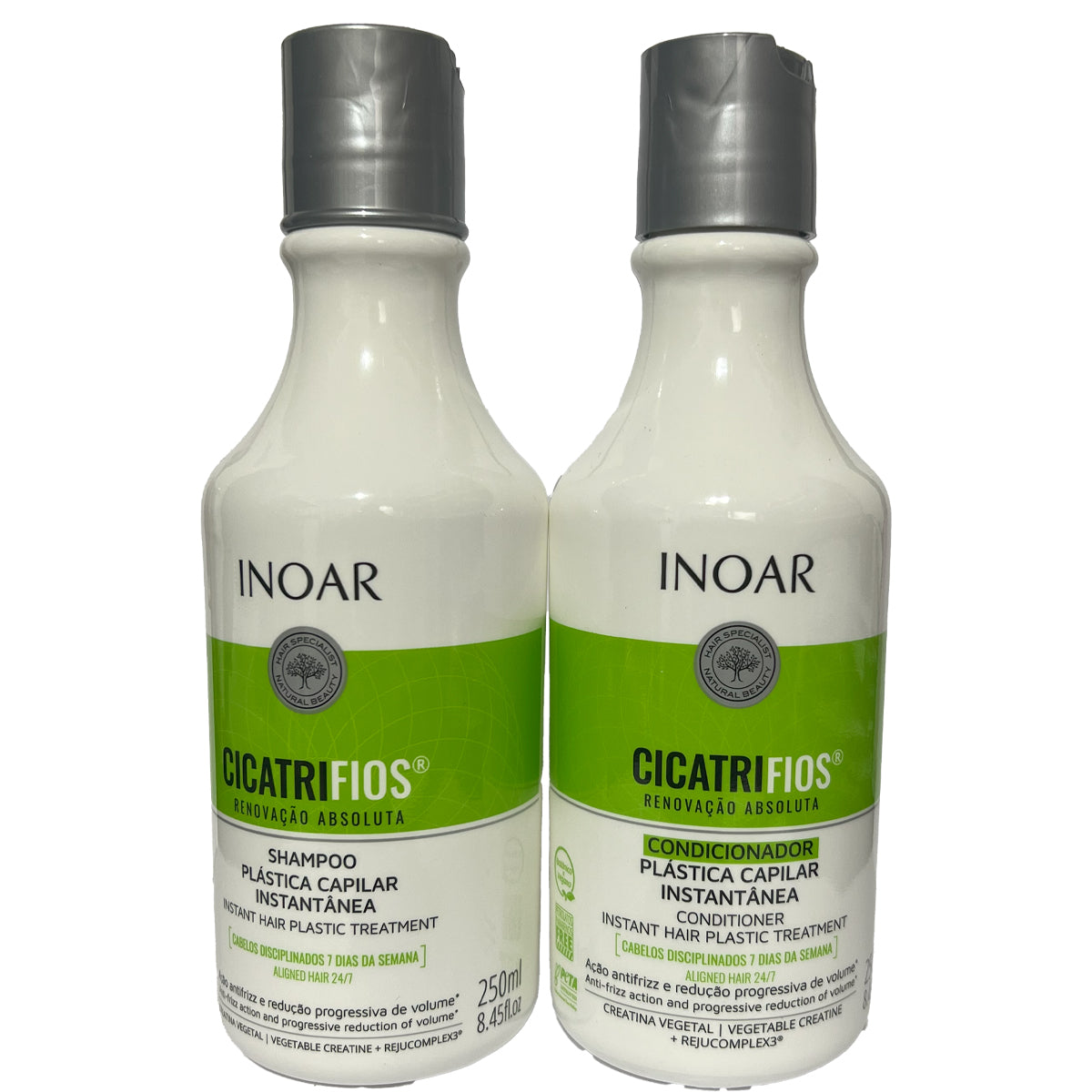 Shampoo y Acondicionador Cicatrifios 250 Ml Inoar