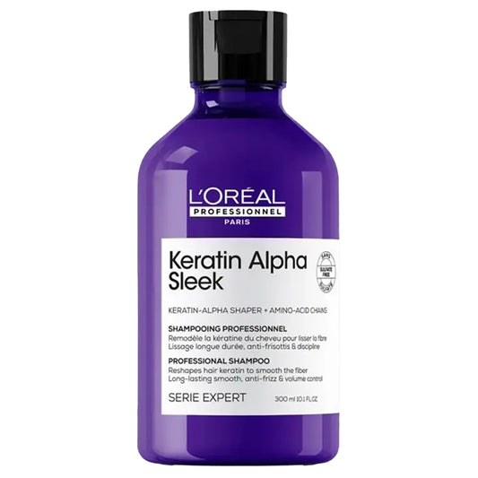 Shampoo Keratin Alpha Sleek L'Oréal Professionnel 300ml - Antifrizz