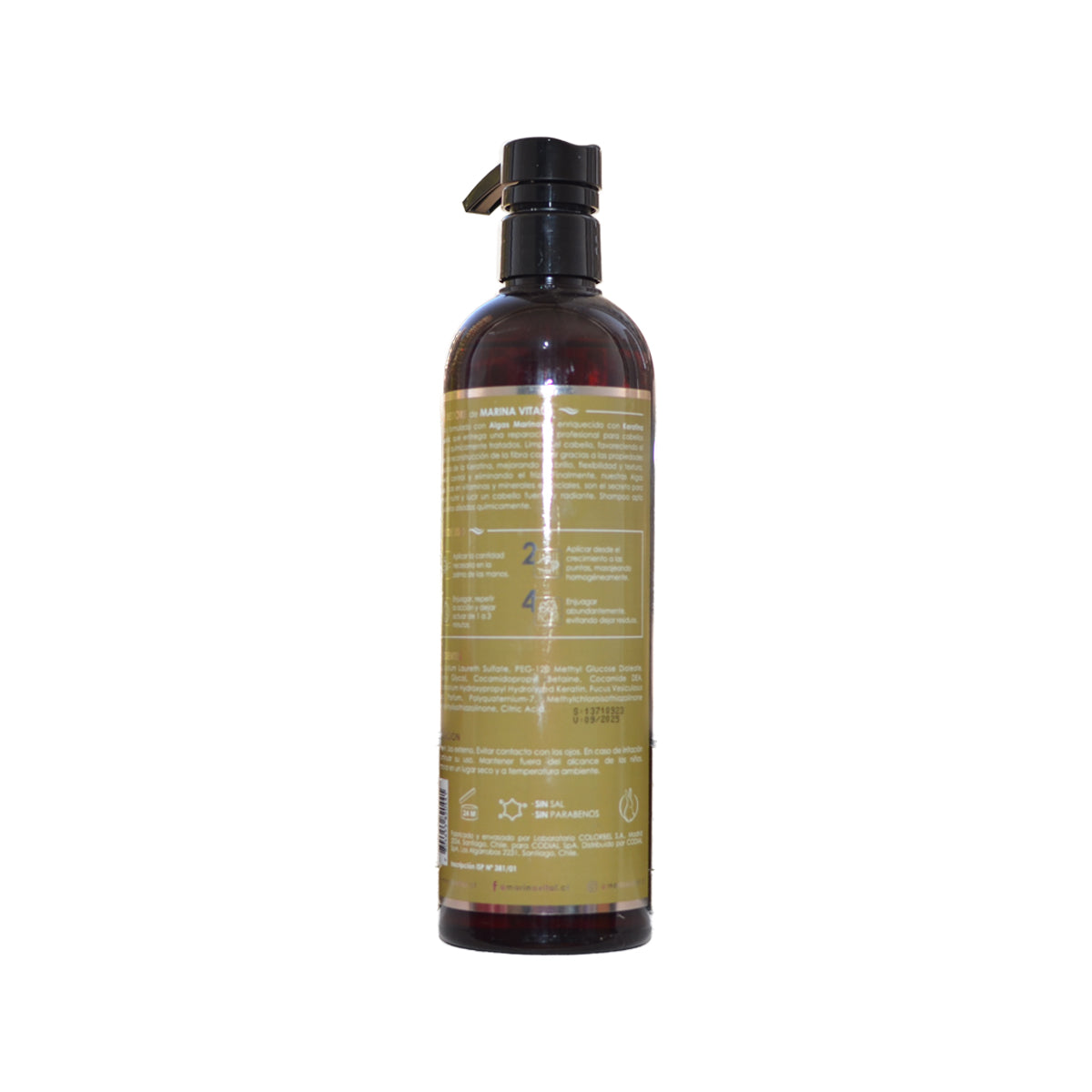 Shampoo Restaurador 500 Ml Marina Vital