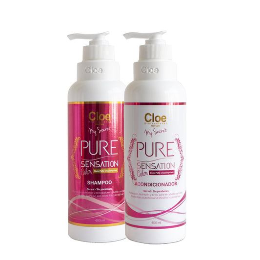 Shampoo y Acondicionador Pure Sensation Color Cloe