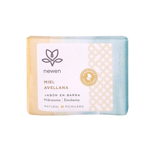 Jabon Barra Miel Avellana Newen