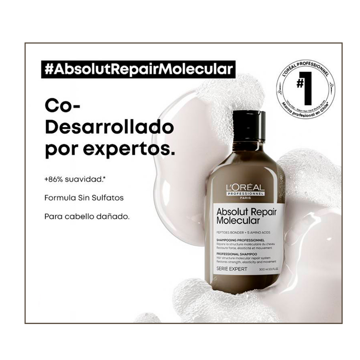 Shampoo Reparacion Molecular Absolut Repair 300 Ml