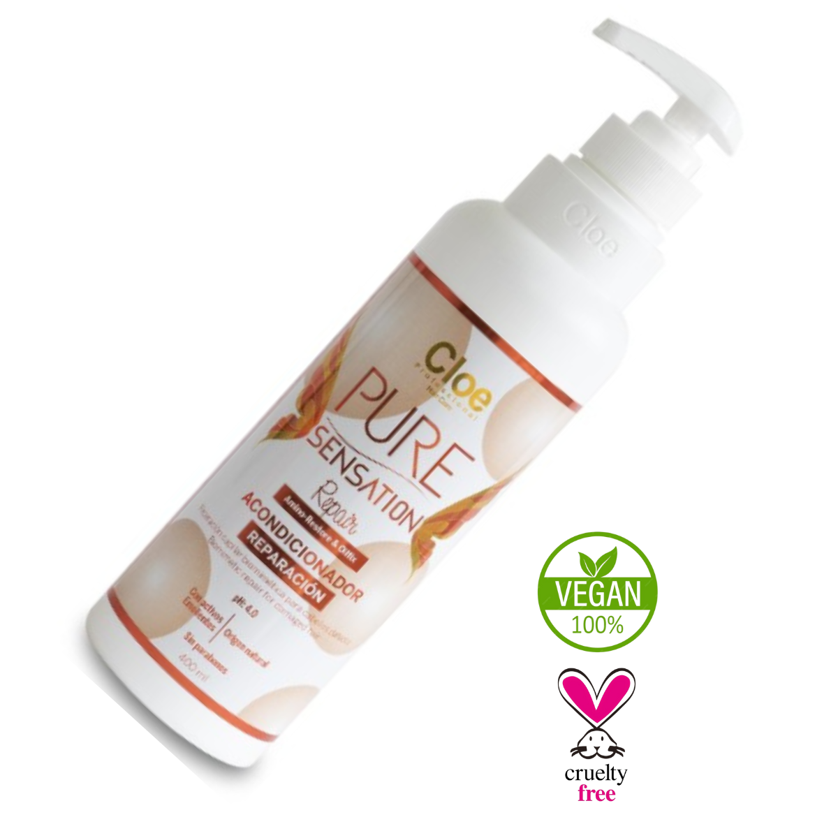 Acondicionador Pure Sensation Repair 400ml Cloe