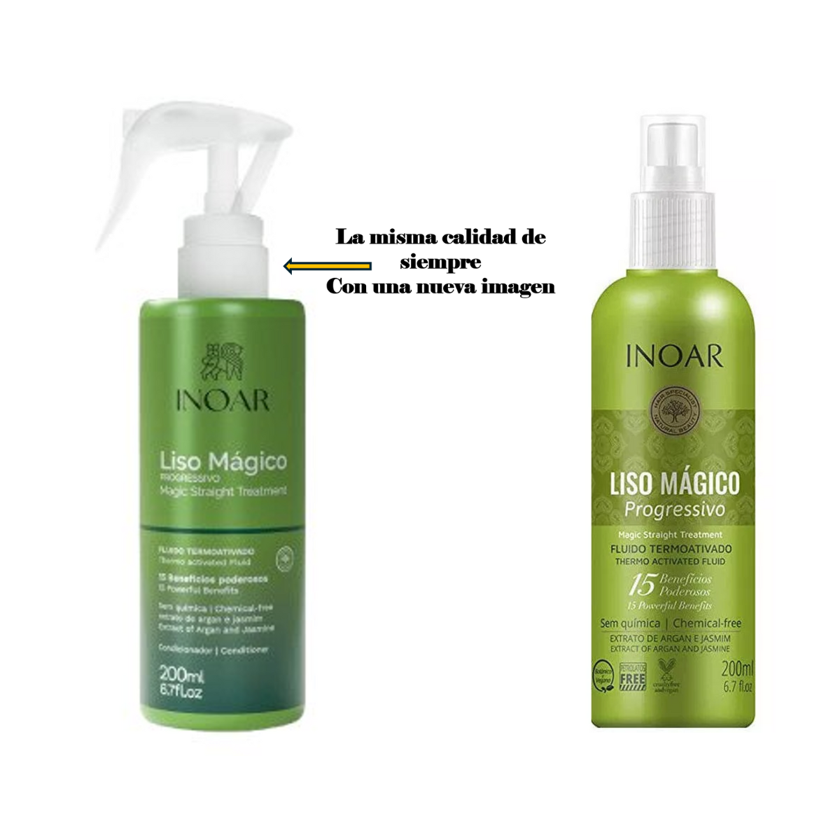 Liso Magico Antifrizz Progressivo 200 Ml Inoar