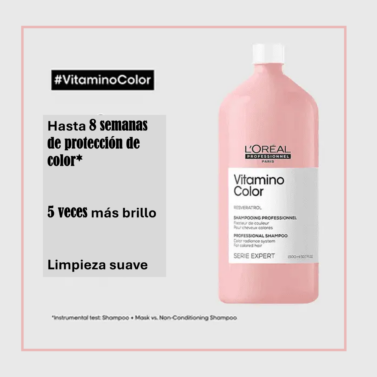 Shampoo Vitamino Color 1500  serie expert
