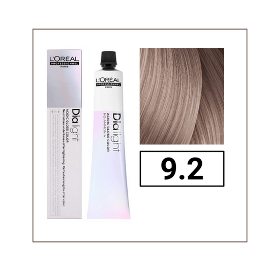 Tintura Dia Ligth 9.2 Rubio muy Claro Irisado