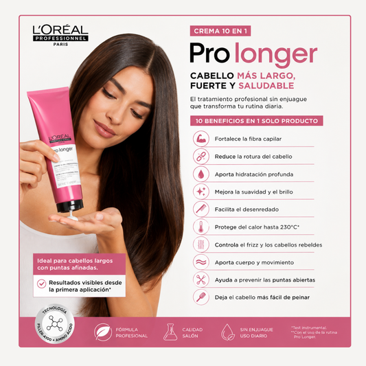 Crema Renov De Largo y Punta Pro Longer Loreal