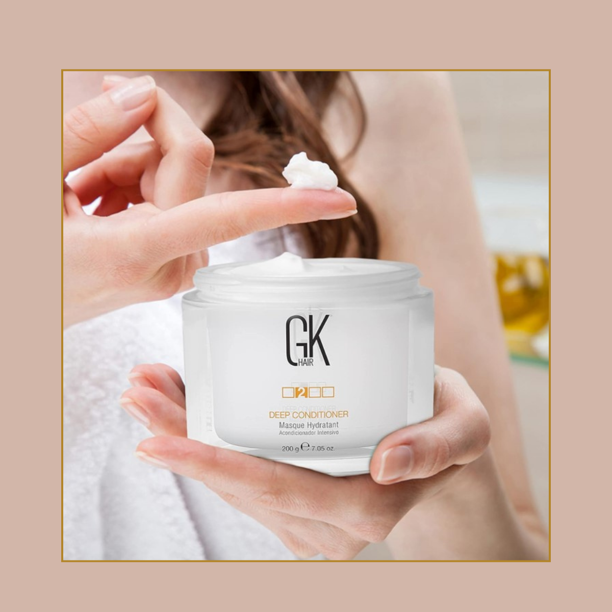 Mascara Deep Conditioner GK Hair 200 grs
