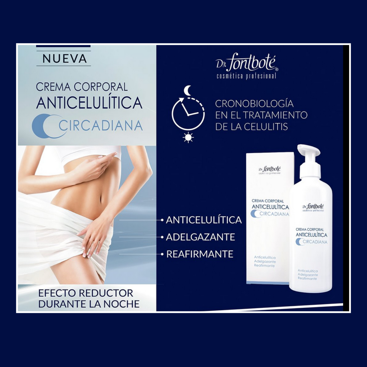 Crema Corporal Anticelulitis Circadiana Dr Fontbote