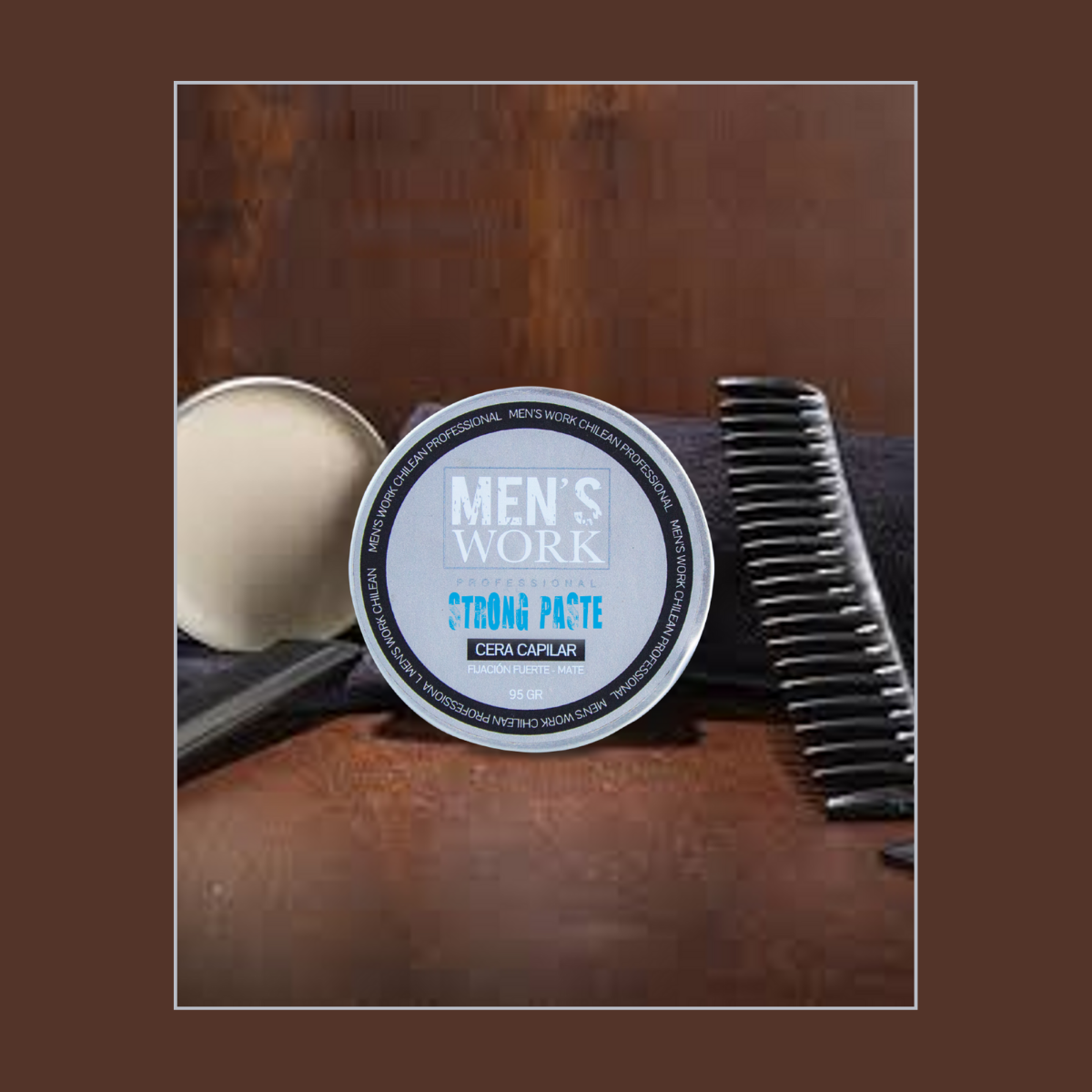 Cera Capilar Cloe Mens Work strong paste 95 grs