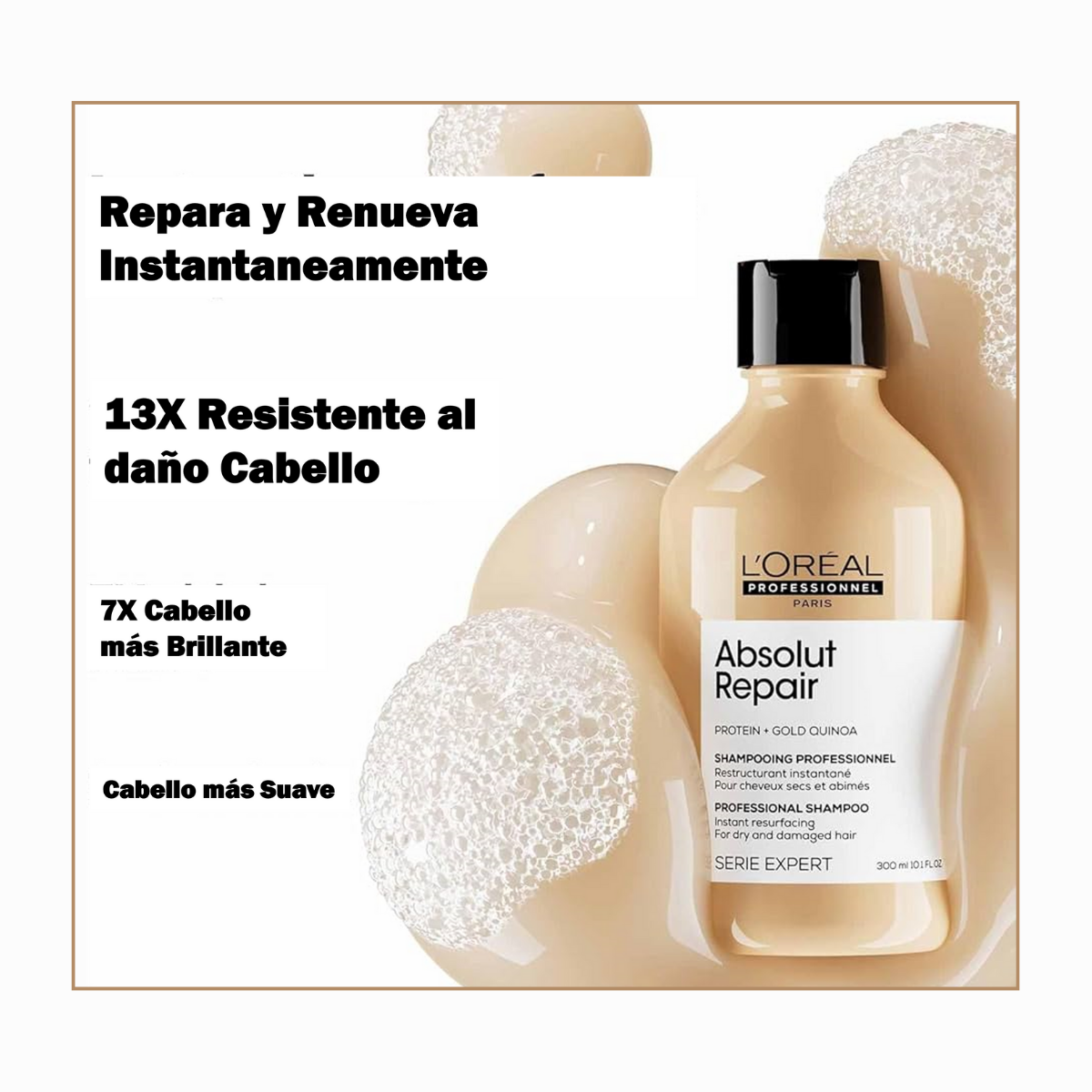 Shampoo Absolut Repair Serie Expert 300 ml