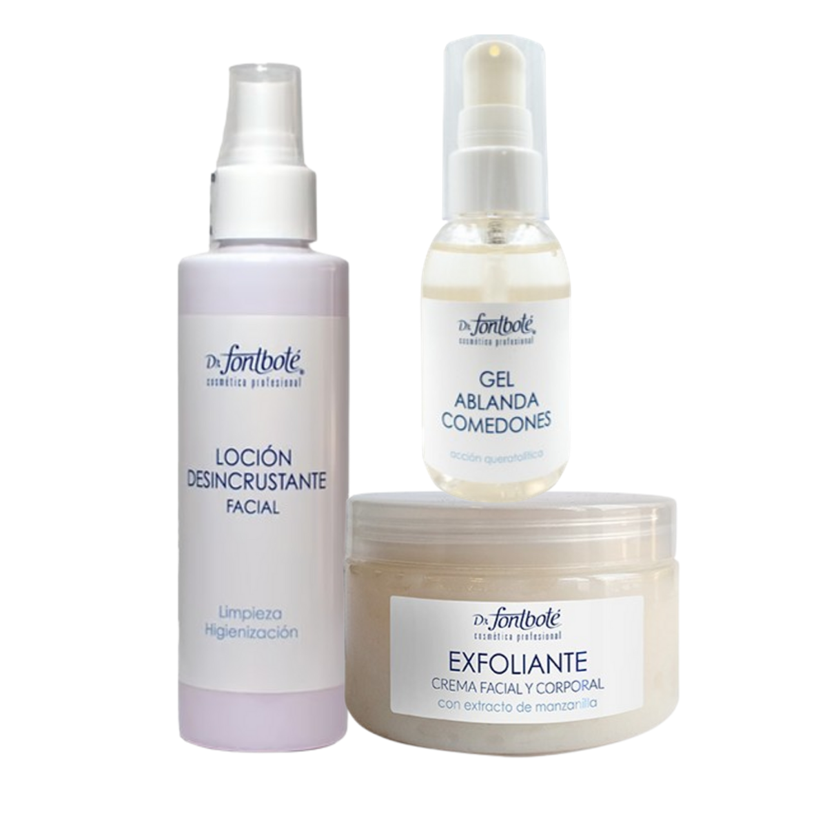 Locion Desincrustante, Ablanda Comedones y Exfoliante