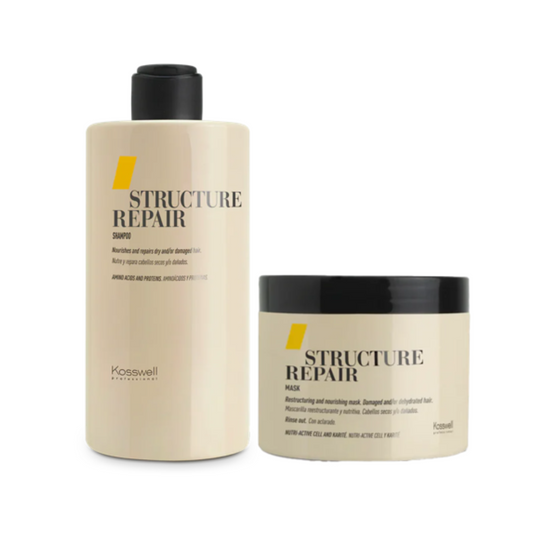 Structure Repair Shampoo y Máscara 500 ml c/u Kosswell