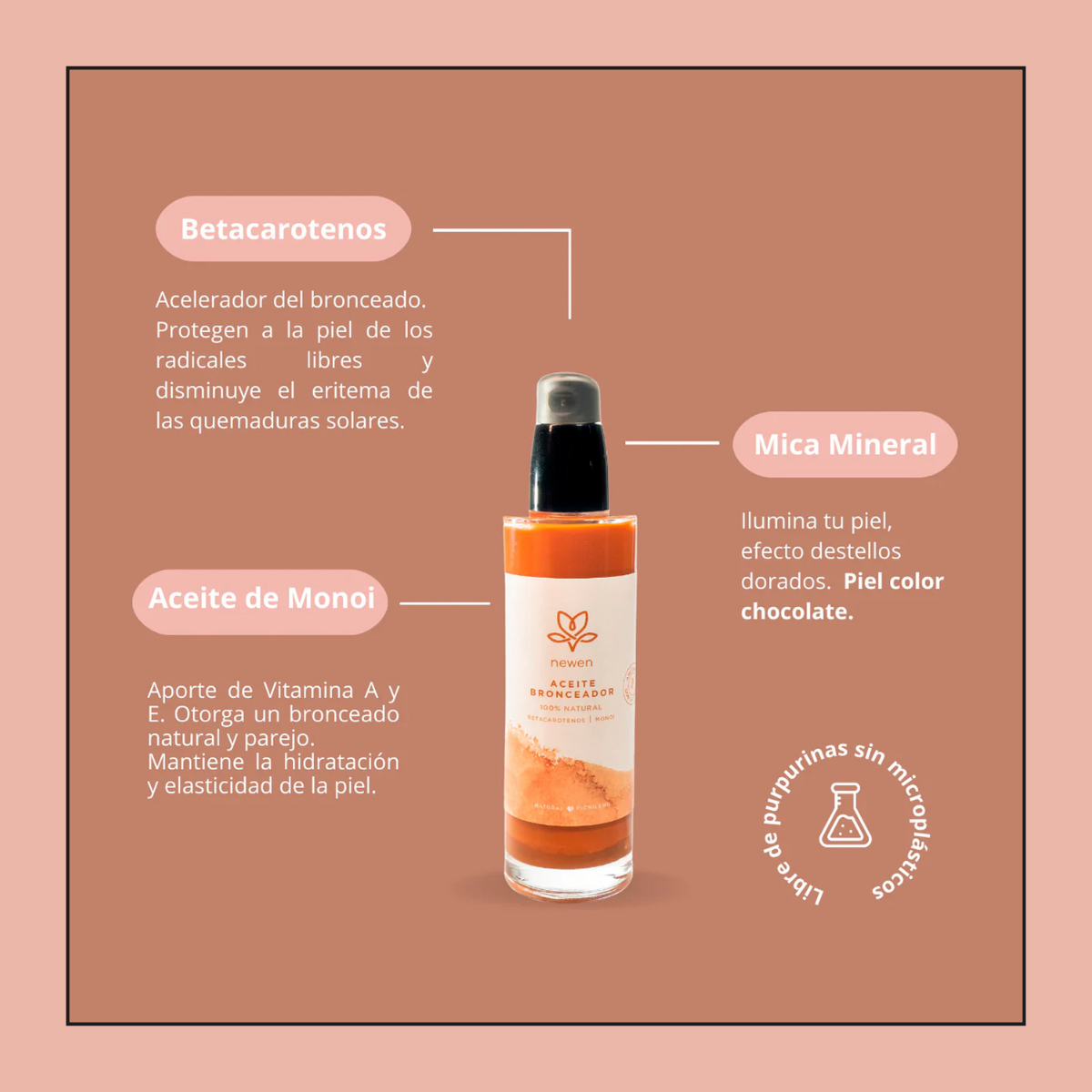 Aceite Bronceador Newen