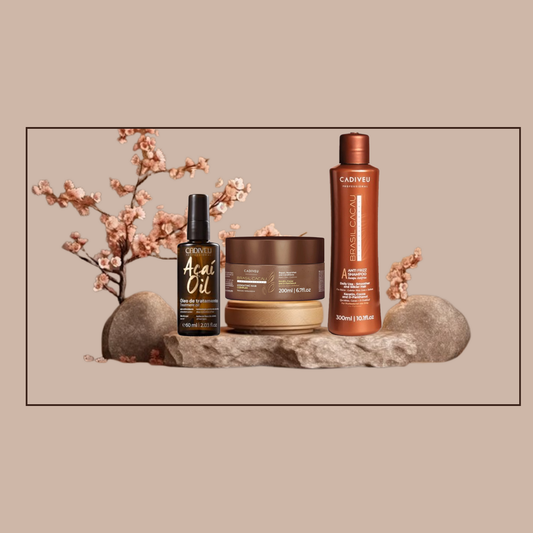 Shampoo Máscara Brasil Cacacu y Acai Oil Pack