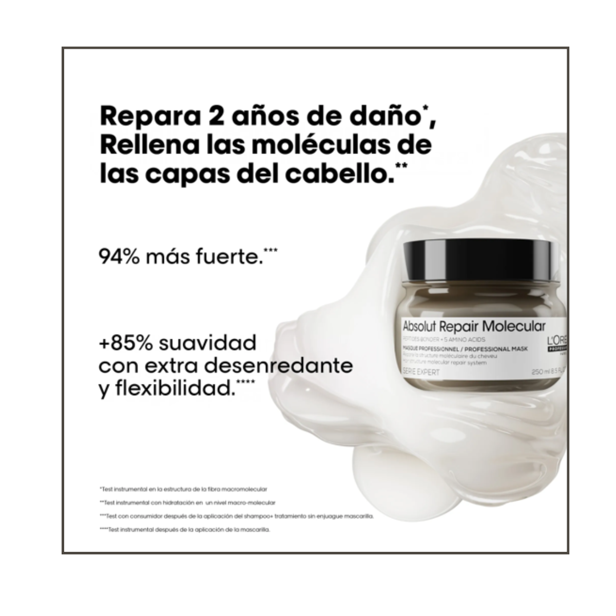 Máscara Absolut Repair Molecular 250 ml Loreal
