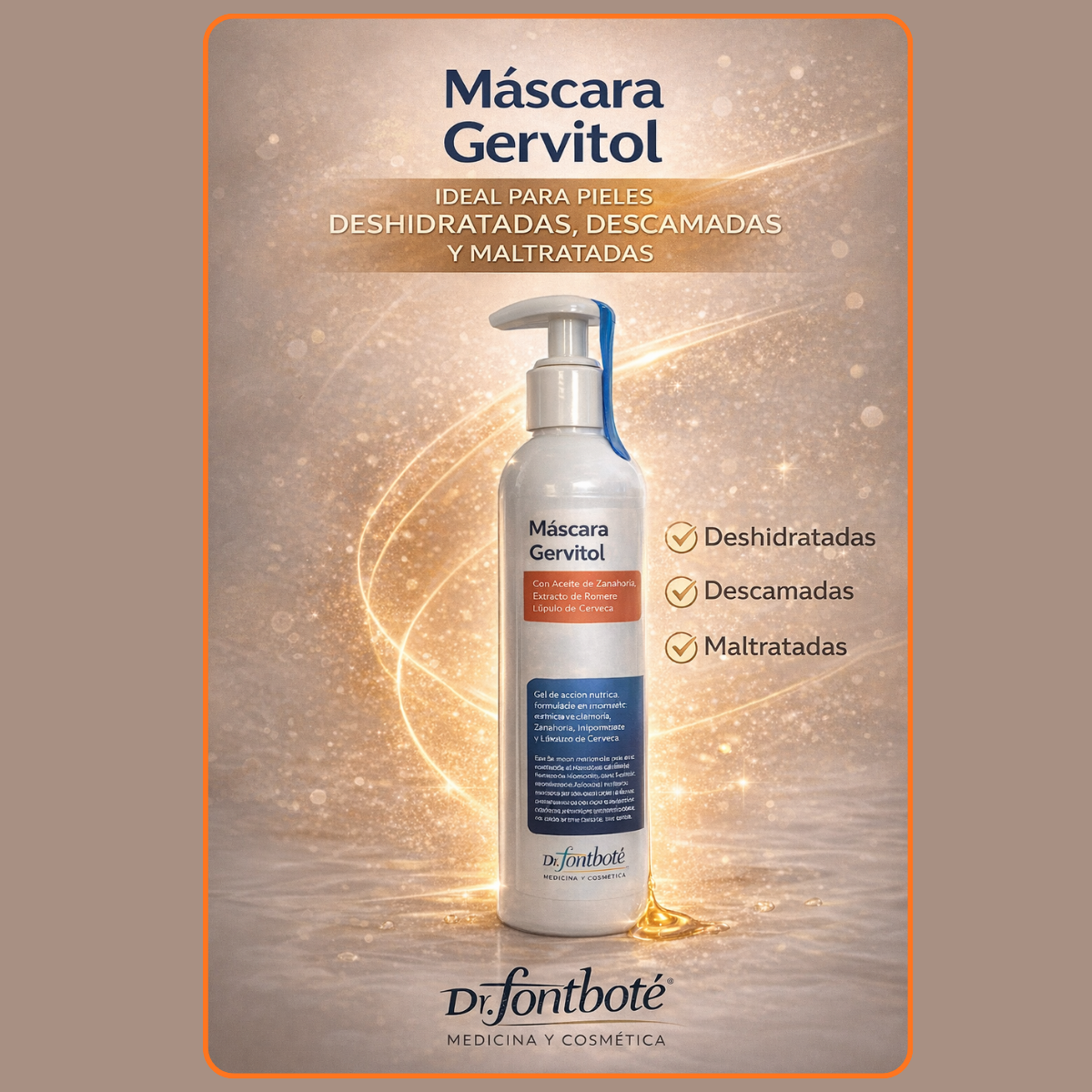 Mascara Nutrit Gervitol C/aceite De Zanahoria 150 G