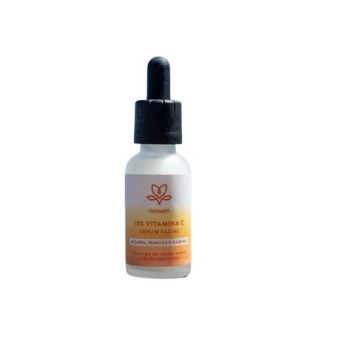 Serum Facial Vitamina C 10%. 30 Ml. Newen Todo Tipo De Piel Día/noche