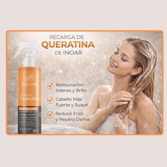 Recarga Queratina 200 ml Inoar