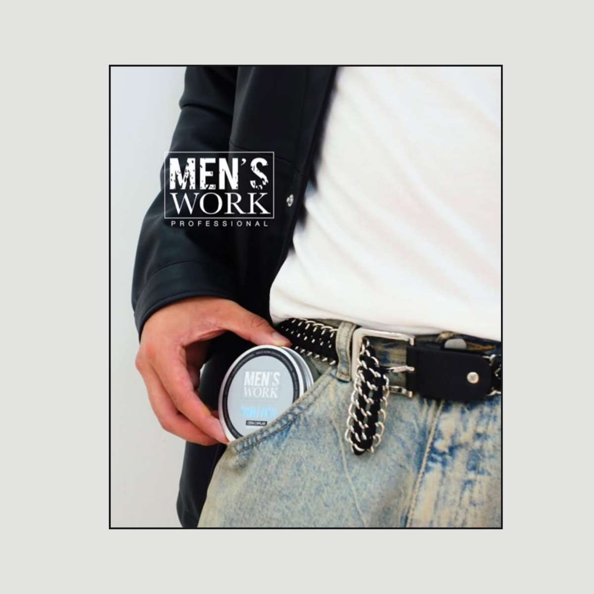 Cera Capilar Cloe Mens Work strong paste 95 grs