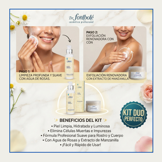 Leche de Limpieza y Exfoliante Dr Fontbote