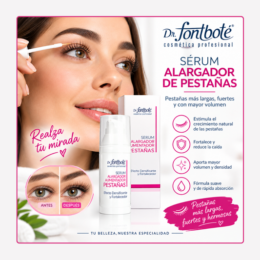 Alargador De Pestañas Serum 2 Unidades Dr Fontbote