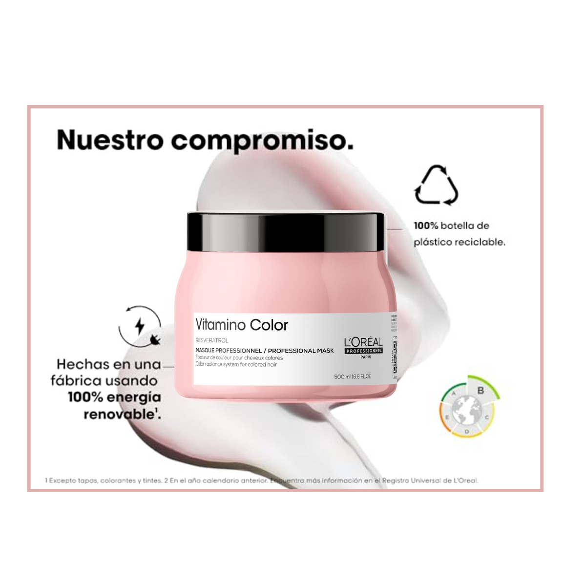 Mascara Vitamino Color 500 ml Loreal Professionel