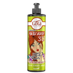 Matizador 3d Rojo Intenso 300 Ml Gota Dorada