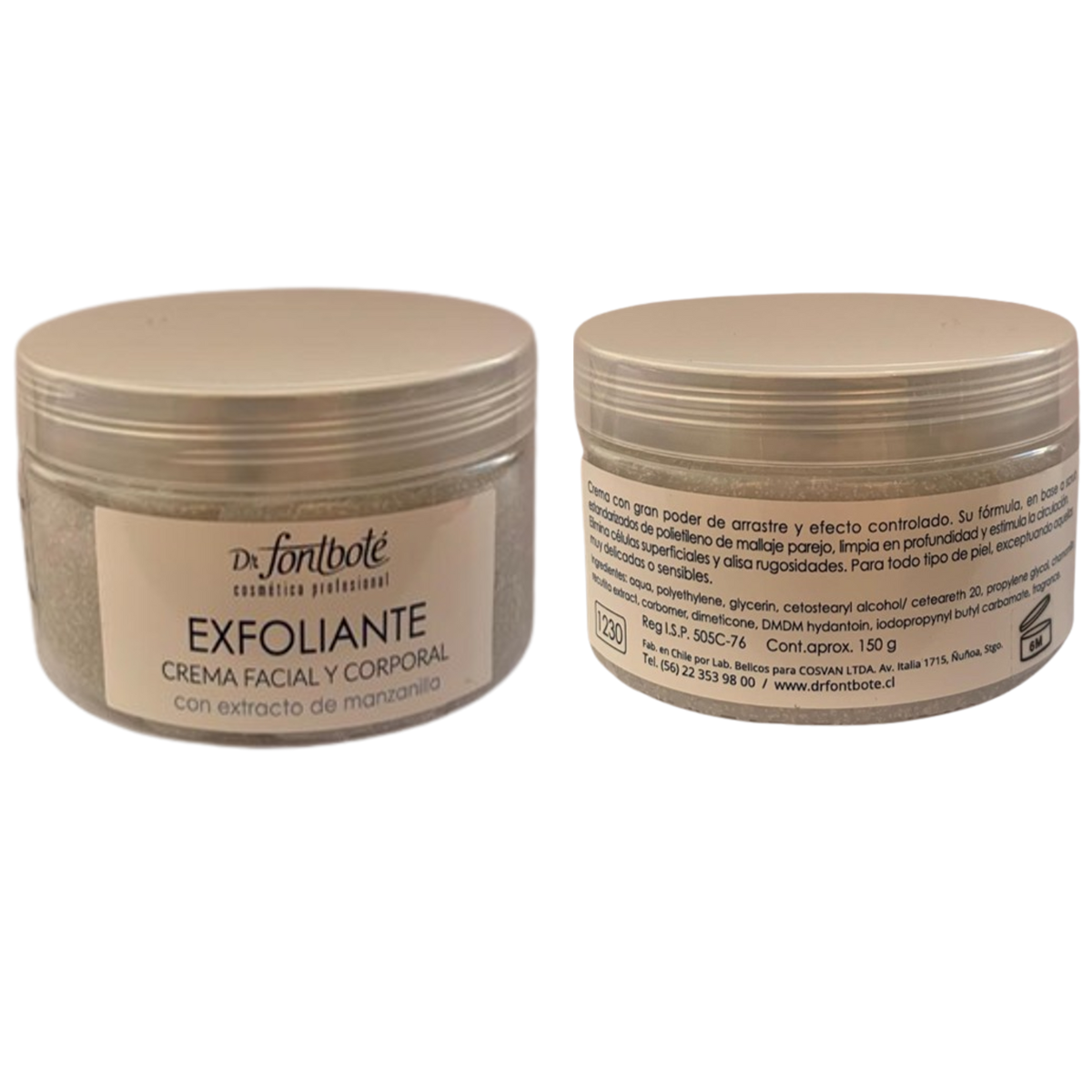 Exfoliante Facial Y Corporal Dr Fontbote 150 Gr