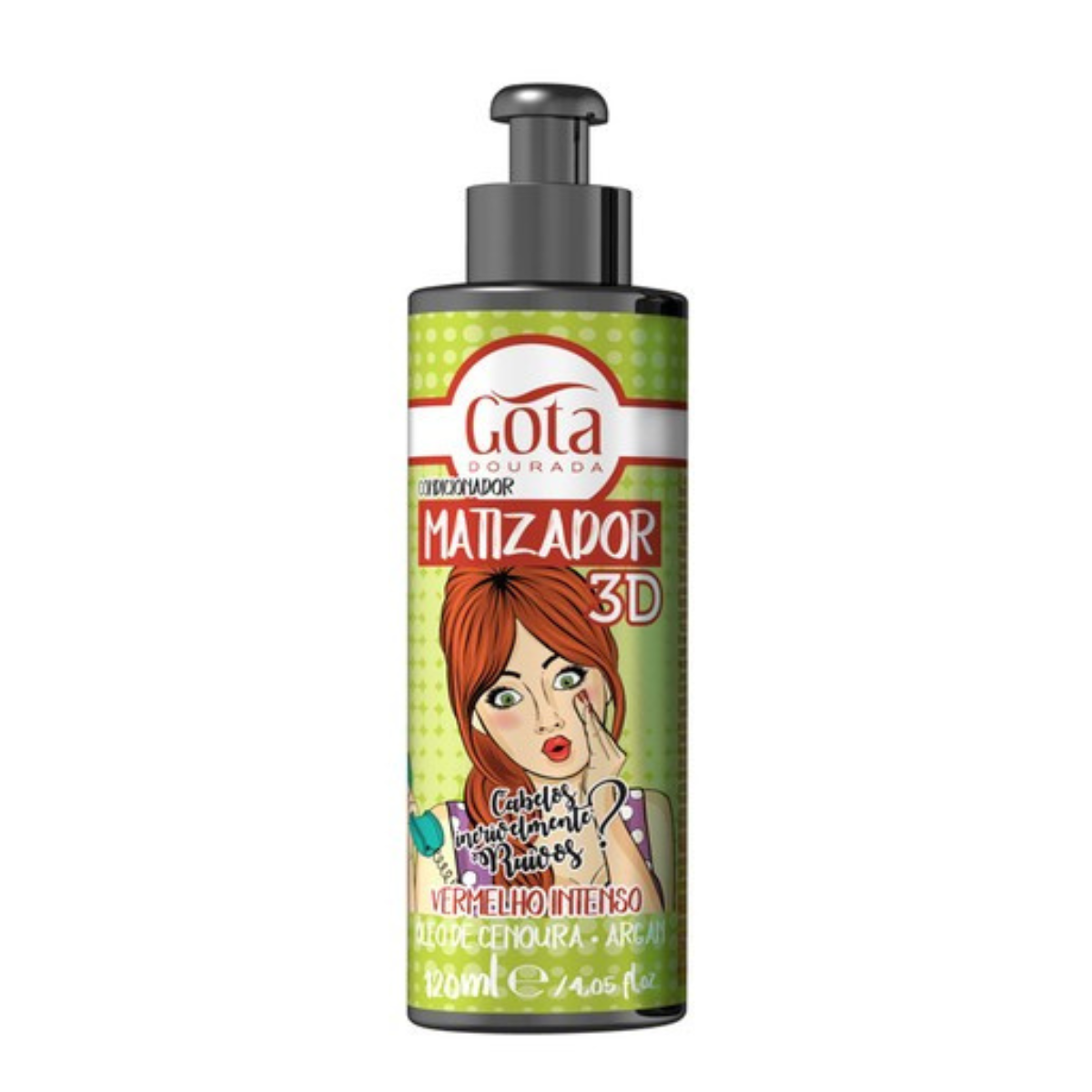 Matizador 3d Rojo Intenso 120 Ml Gota Dorada
