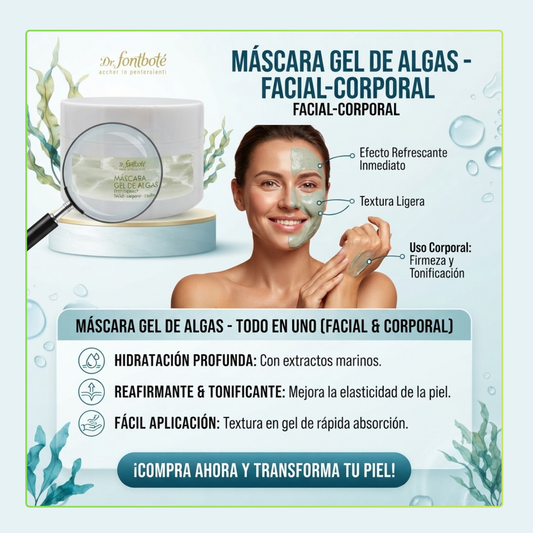 1475 MÁSCARA GEL DE ALGAS FACIAL- CORPORAL- CAPILAR 250 g