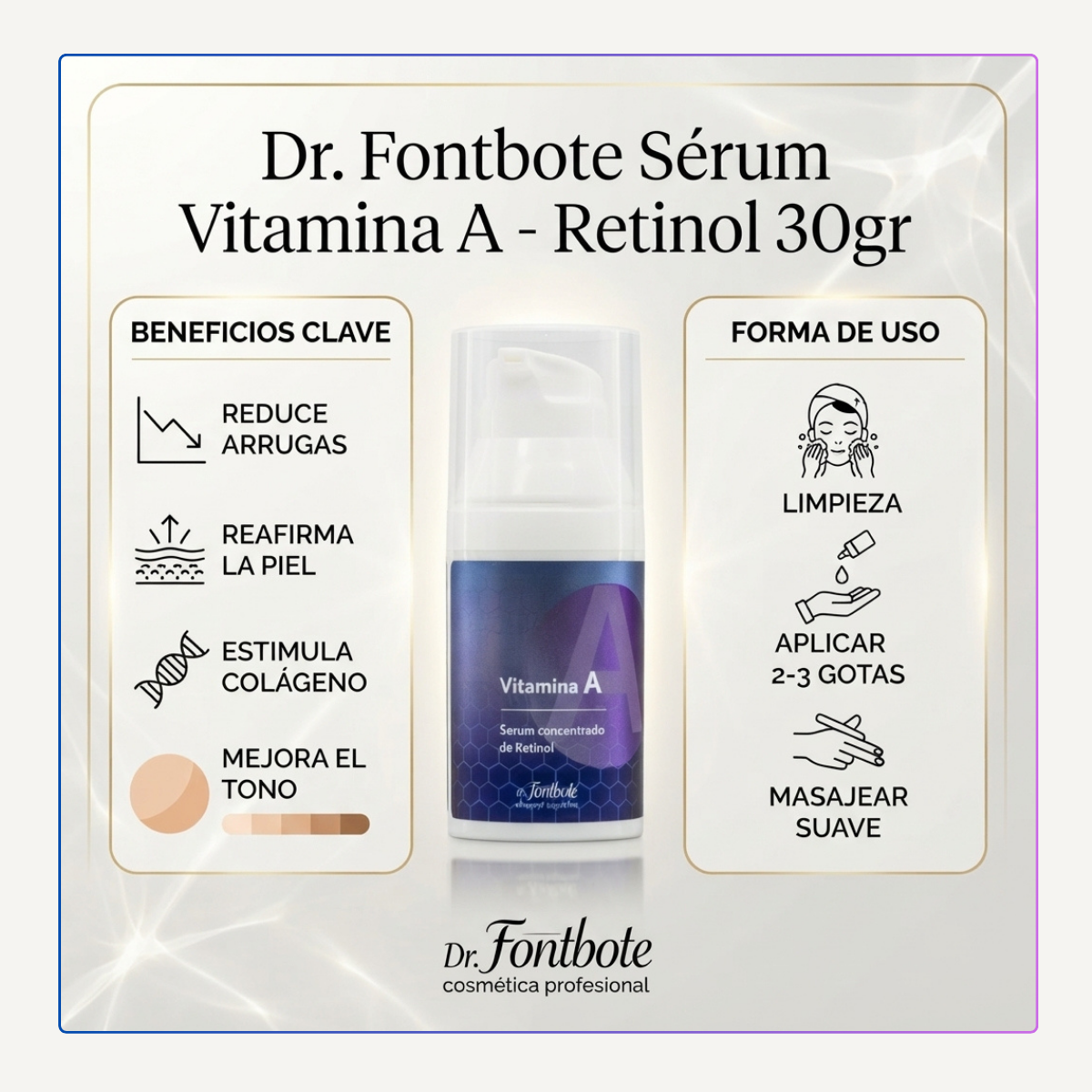 2093  Serum Concentrado Vitamina A Retinol Force 40 u